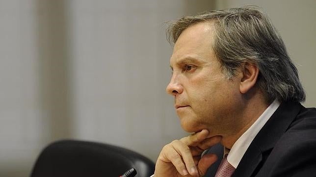 Antonio Miguel Carmona, tras su destitución como portavoz municipal socialista en el Ayuntamiento