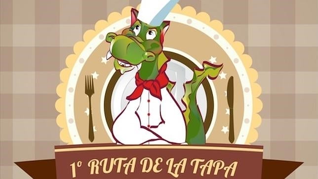 Cartel de la primera ruta de la tapa que se celebrará durante las Fiestas de Lavapiés