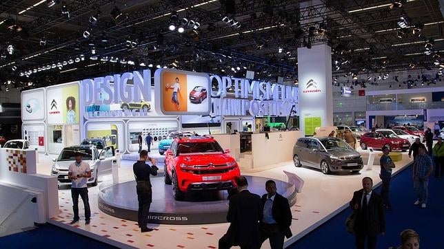 Stand de Citroën en el Salón Internacional de Frankfurt