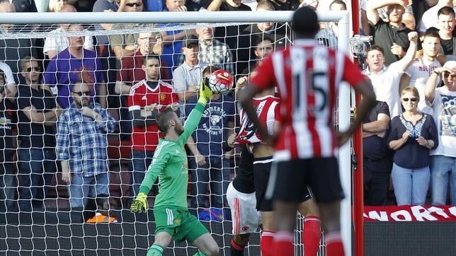 Magnífica parada de De Gea en el encuentro con el Southampton