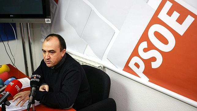 Pedro José Muñoz, en una rueda de prensa