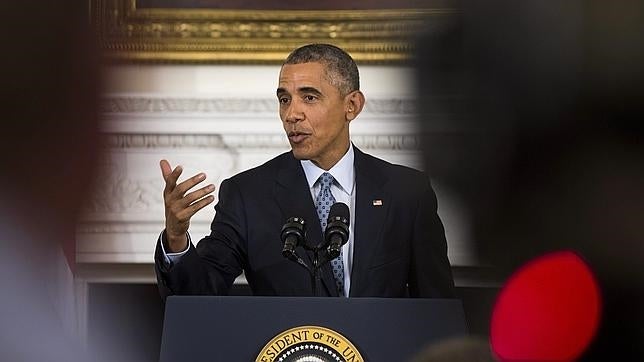 Barack Obama, en una declaración en la Casa Blanca