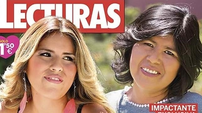 Chabelita y su madre biológica, Roxana Gioavanna Luque Salca