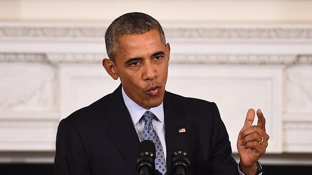 Obama, durante la rueda de prensa del 2 de octubre en la que criticó la intervención de Rusia en Siria