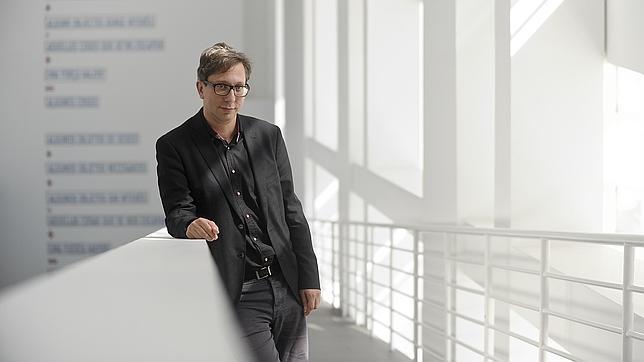 Ferran Barenblit, fotografiado en el Macba