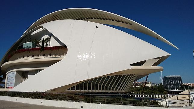 Imagen de la fachada del Palau de las Arts de Valencia