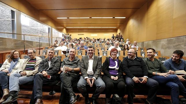 Imagen de la reunión celebrada por el Bloc este sábado