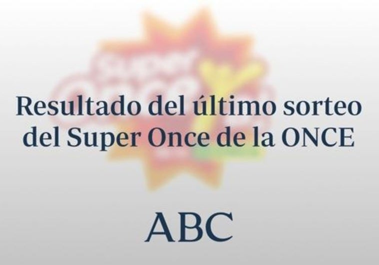 Super Once: comprobar resultados de hoy viernes, 30 de mayo de 2025