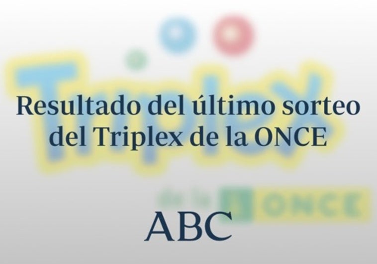 Triplex de la ONCE: Resultados de hoy sábado, 31 de mayo de 2025