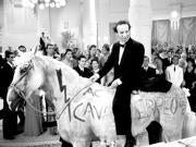 El protagonista de «La vida es bella», Roberto Benigni, en un momento de la película ABC