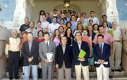JUAN MANUEL SERRANO ARCEFoto de familia de los participantes en el curso tomada ayer en la UIMP