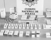 Esteroides anabolizantes incautados ayer por la Policía.DGP