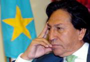 El presidente Alejandro Toledo durante su última visita oficial a España