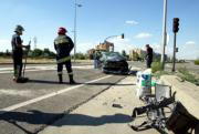 ICAL Tres personas resultaron heridas en un choque entre dos vehículos en la confluencia entre la ronda Este con la avenida de Segovia de Valladolid