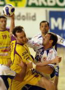 F. HERAS Los once tantos de Eric Gull fueron fundamentales en el triunfo pucelano