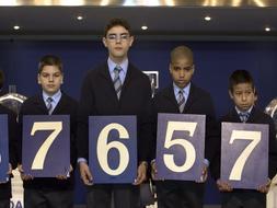 Los madrileños se la juegan al 7 en la Lotería, pero el Gordo prefiere el 5