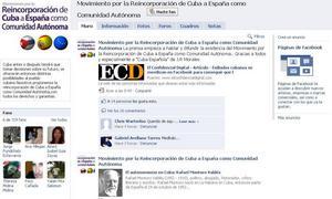 Cubanos exiliados piden en Facebook que la isla se reincorpore a España como una comunidad autónoma