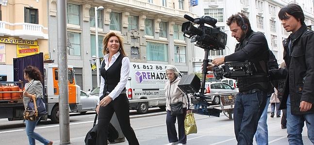 Norma Duval paraliza la Gran Vía