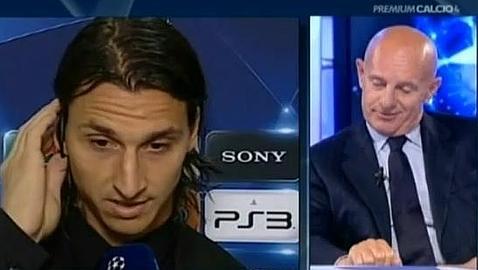 Bronca en directo entre Ibrahimovic y Sacchi