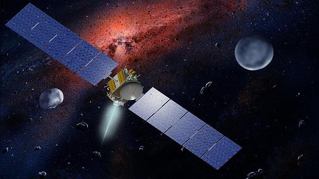 Una nave se aproxima, por fin, a Vesta