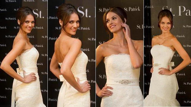 Helen Lindes Novia De Rudy Fernandez Presenta Una Linea De Vestidos De Novia