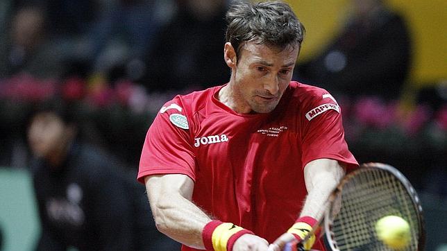 Ferrero suma el primer punto de España en la Davis ante Kazajistán