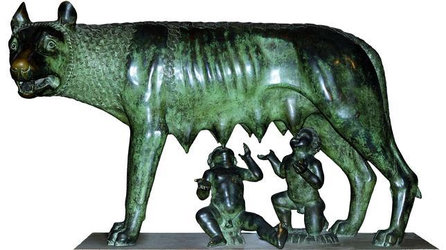 Confirman que la «loba capitolina» de Rómulo y Remo es medieval y no etrusca