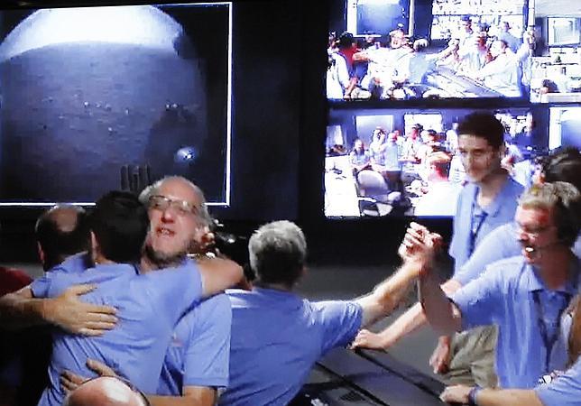 En directo: El Curiosity logra aterrizar en Marte