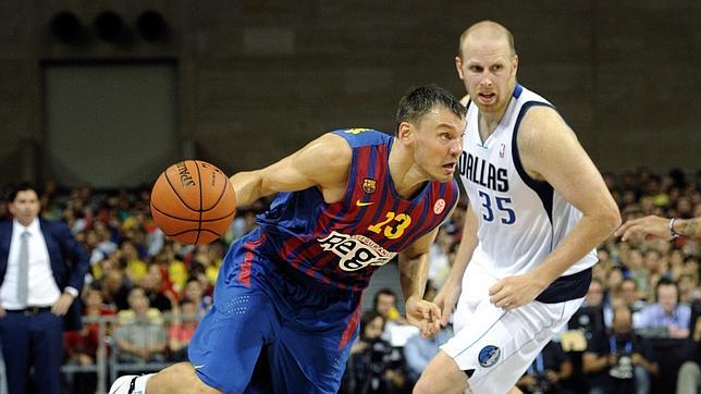 El Barça vence a Dallas Mavericks, penúltimo campeón de la NBA