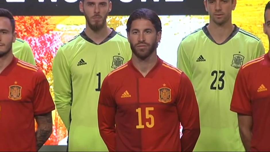 camiseta de la selección española