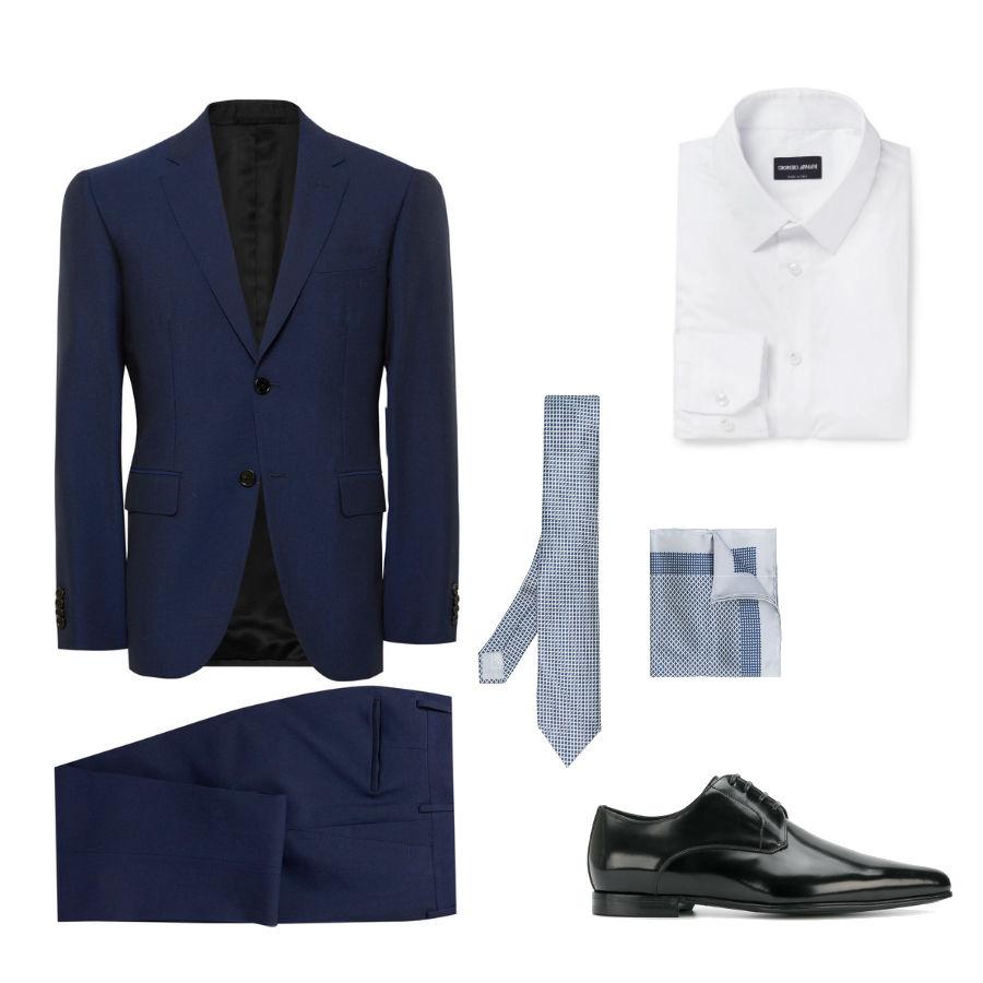 Look de estilo clásico para ir a una boda