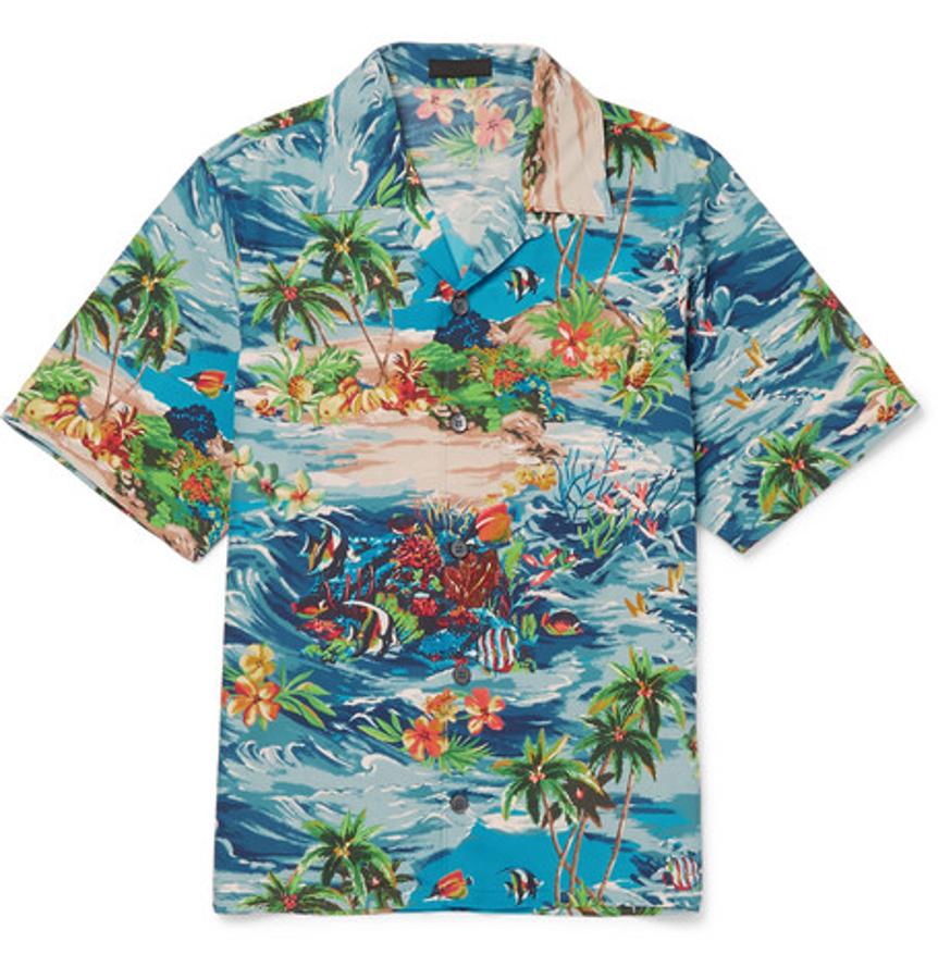 Camisa hawaiana de Prada