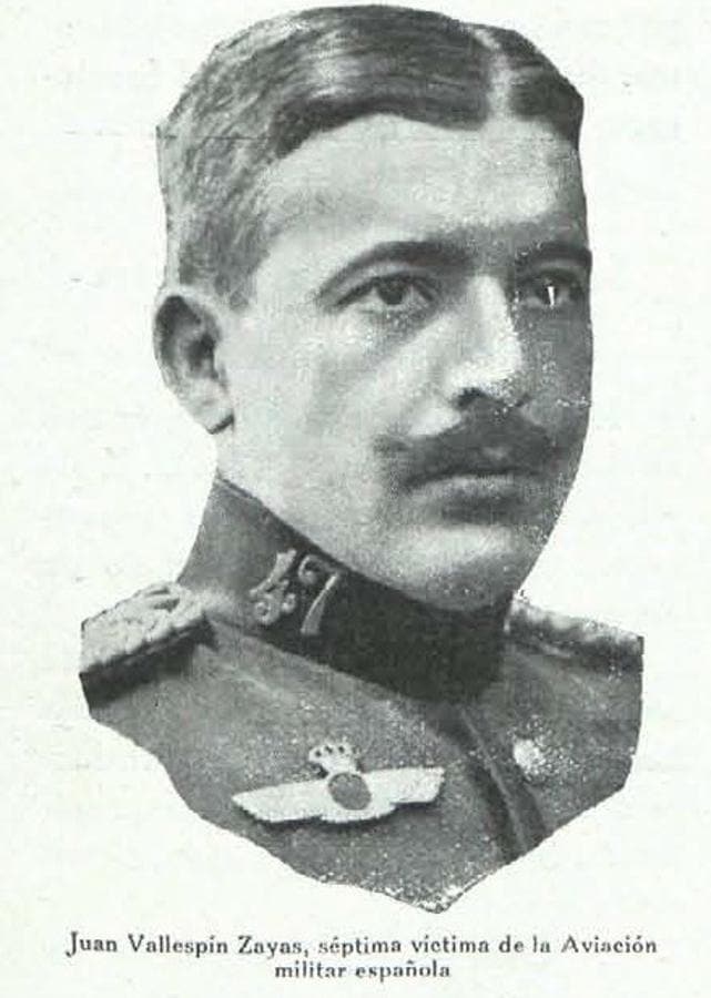 Juan Vallespín. “Séptima víctima de la Aviación militar española” (Heraldo Deportivo (5 de julio de 1918)