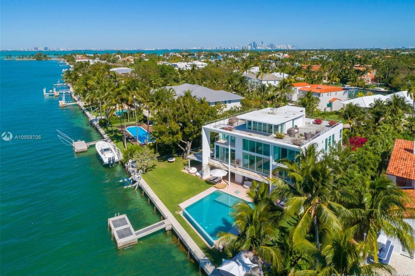 La fastuosa mansión en la que Messi se relaja con su familia en Miami