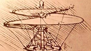 Consigue una maqueta del tornillo aéreo de Leonardo Da Vinci, demostrando cuánto sabes sobre el genio renacentista