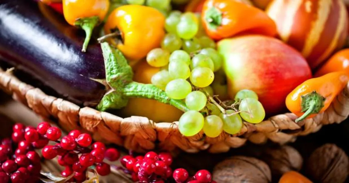 Frutas y verduras de temporada en noviembre