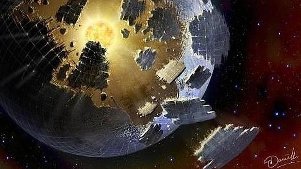 Las extrañas oscilaciones de luminosidad de la estrella han llevado a pensar en una gigantesca estructura alienígena