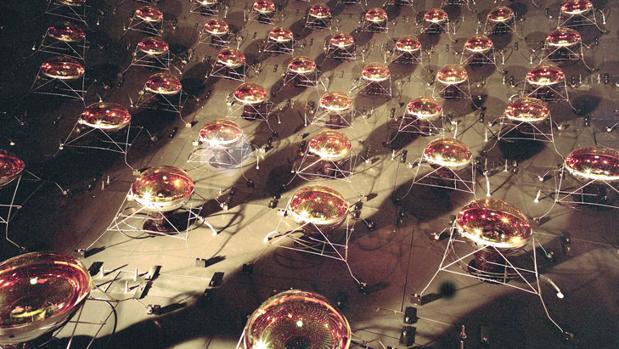 Un aspecto del detector de neutrinos MiniBooNE