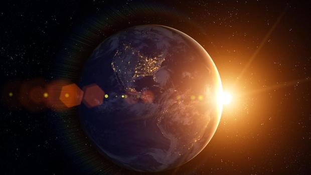 La Tierra en órbita alrededor del Sol