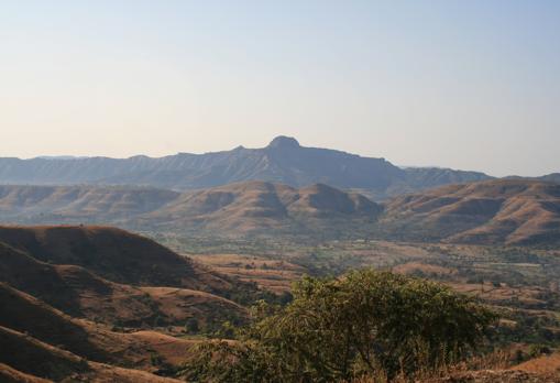 Las escaleras de Decán, en la actualidad. Se sospecha que aquí hubo decenas de miles de años de erupciones que cambiaron el clima de la Tierra