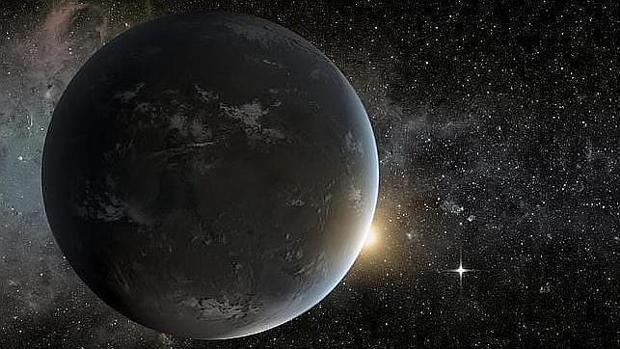 Recreación de un exoplaneta