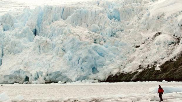 Glaciar de la Antártida