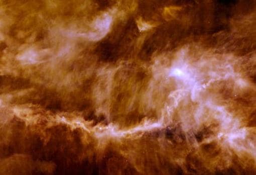 Nube molecular en la constelación de Tauro