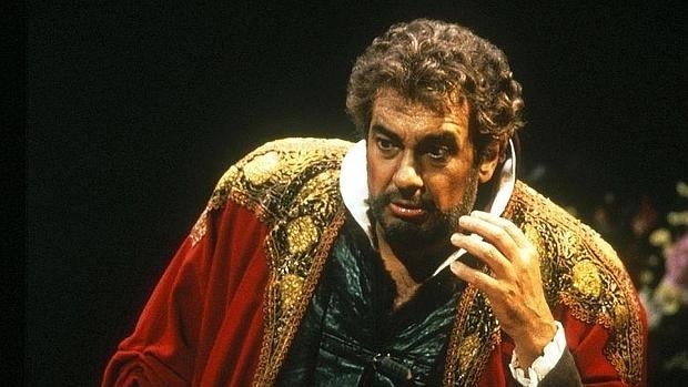 Plácido Domingo, como Otello en el Covent Garden de Londres
