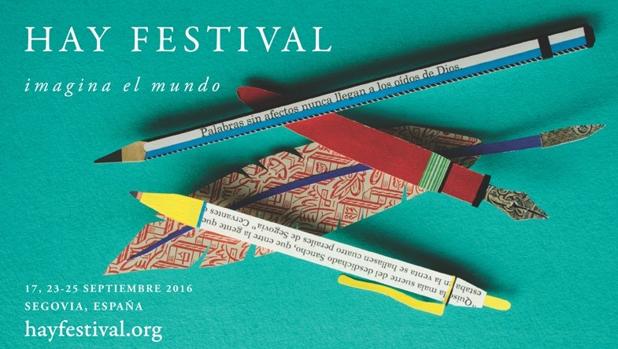 Cartel de la presente edición del Hay Festival