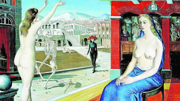 «La llamada» (1944), de Paul Delvaux
