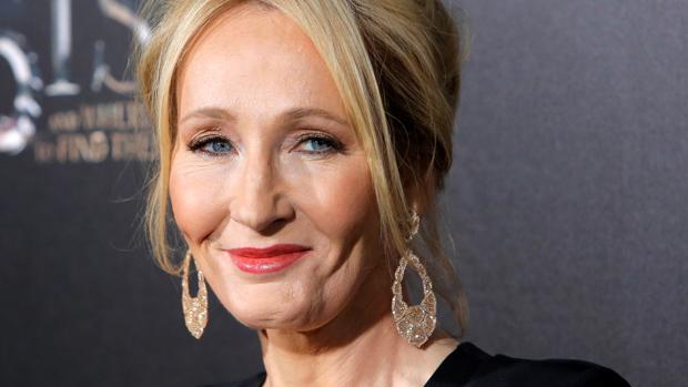 La escritora J. K. Rowling