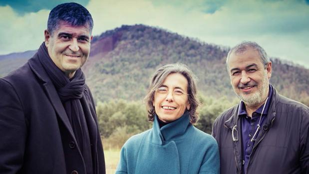 Rafael Aranda, Carme Pigem y Ramón Vilalta