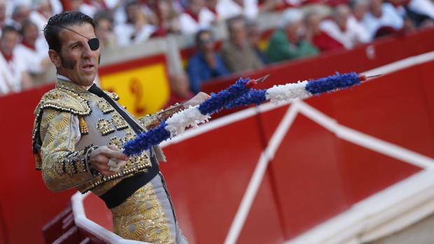 Juan José Padilla, ídolo en Pamplona