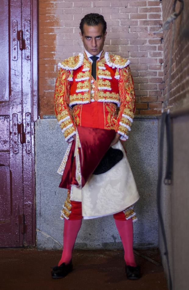 Iván Fandiño, en el patio de cuadrillas de Las Ventas